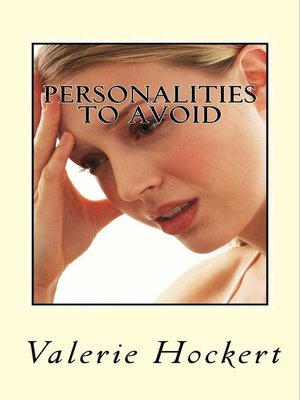 cover image of Personalities to Avoid